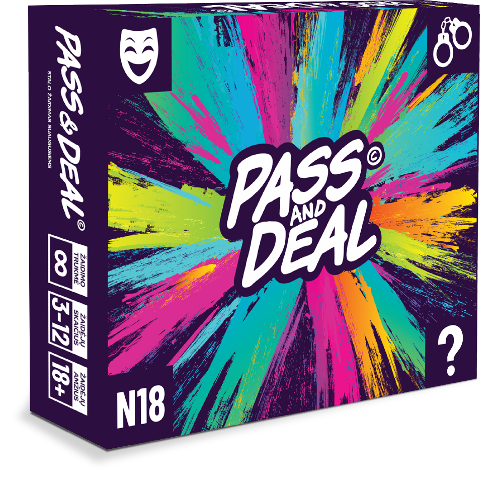 Stalo žaidimas PASS AND DEAL